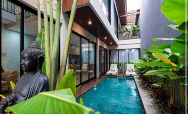 Jual atau Long Leas Villa 2lt Furnished Jl.Kemenuh Gianyar bisa untuk Investasi.Dv1