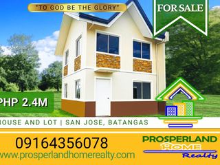 HOUSE AND LOT FOR SALE  SAN JOSE, BATANGAS