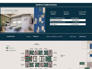 ONE MANRESA PLACE- STUDIO UNIT