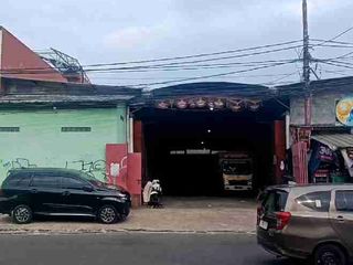 Dijual gudang siap huni area super strategis di area Tanggerang Selatan dekat pintu tol pamulang