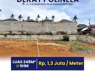 tanah belakang kampus polinela dan unila cocok untuk kos-kosan