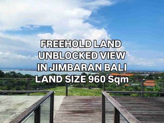Tanah Bonus Bangunan dengan View di Jimbaran Badung Bali