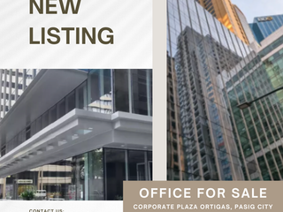 OFFICE FOR SALE CORPORATE FINANCE PLAZA  ORTIGAS, PASIG P70M