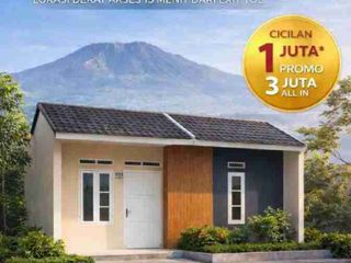 RUMAH SUBSIDI KONSEP CLUSTER DI SUKABUMI DEKET PT INDOLAKTO