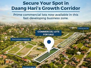 Premium Commercial Lots for Sale | THE ENCLAVE FILIGREE, Daang Hari, Alabang