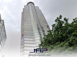 Sewa Kantor Sinarmas Land Plaza 462.47 Sqm Bare Dekat MRT