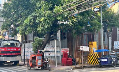 Sampaloc Manila - P. Florentino corner Vicente Cruz - vacant lot