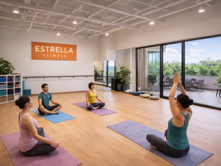 Bright Fitness Studio with Veranda Access (2nd Floor)