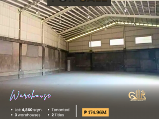 For Sale: Warehouse located near Mc Arthur Highway, Brgy. Marulas, Valenzuela