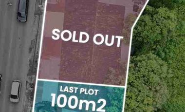Tanah 100m2 strategis di kerobokan Bali