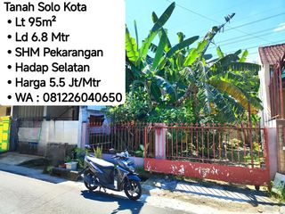 Jual Tanah Area Karangasem Solo, Dekat Manahan, Jajar, Pintu TOL