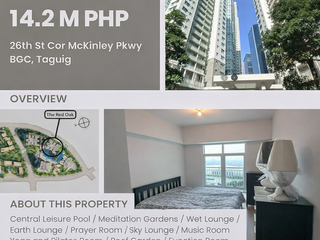 Red Oak @ Two Serendra One Bedroom For Sale