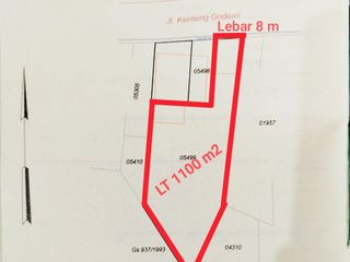 Dijual Tanah SHM Pinggir Jalan Raya di Nanggulan Kulon Progo Dekat Perempatan Kenteng Godean Menoreh