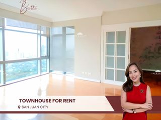 One Seventy Place 3-Storey Townhouse 3 Bedroom 3BR with Balcony for Rent in Santa Lucia, San Juan City