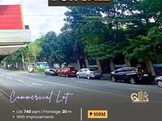 FOR SALE: Commercial Lot with Improvements located in Central Avenue, Quezon City