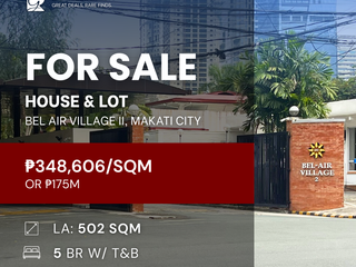 For Sale: House & Lot in Bel Air II Village, Makati City