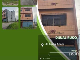 Dijual Ruko Siap Usaha Daerah Karya Abadi Pekanbaru Kota!