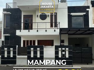 rumah siap huni area mampang dejat rs siloam