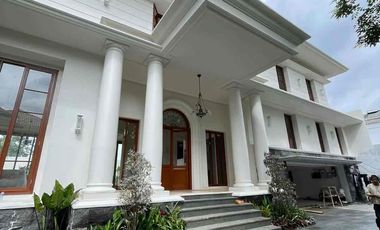 rumah mewah kemang dalam baru jadi fully furnished