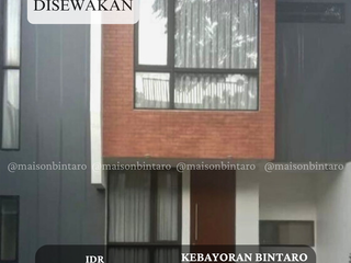 Disewakan Rumah di Kebayoran Bintaro Sektor 7 (SP 0714)