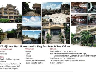 EIGHT-LEVEL BUILDING HOTEL FOR SALE IN TAGAYTAY