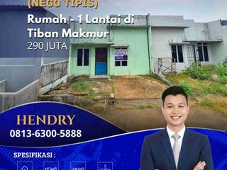 Dijual Cepat Butuh Uang Rumah Tiban Makmur Perlu Renovasi