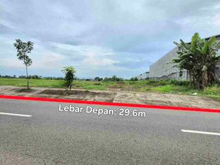 Tanah Luas 3600m² Zona Kuning Kawasan Gudang Pabrik Sudah urug siap bangun