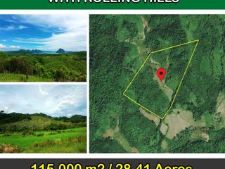 115,000 m2 / 28.41 Acres | Overlooking Hacienda Estate with Rolling Hills