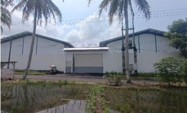 DIJUAL 2 BIDANG TANAH BERIKUT BANGUNAN PABRIK