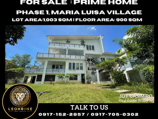 House and Lot for Sale in Phase 2, Maria Luisa Estate