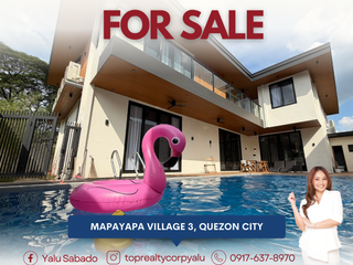 Fully Furnished 5 Bedroom House with Pool For Sale in Mapayapa Village 3, Quezon City