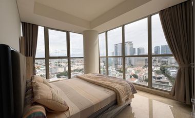 Apartemen Siap Huni di Gold Coast PIK Tower Bahama 90m2 2+1KT Full Furnished Corner Unit