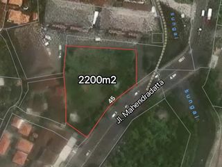 Tanah Komersil Denpasar Mahendradata