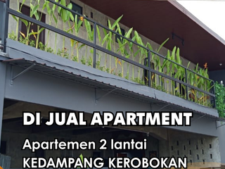 Di Jual !!!  Apartemen 2 lantai dioper kontrak Dekat GYM dan Padel Area KEDAMPANG KEROBOKAN KUTA BALI