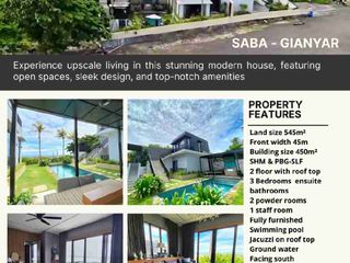 Beachfront Villa Saba with Modern Tropical Style