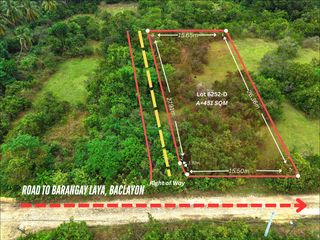 Lot for Sale - 451 sqm with 15.5m Frontage - Laya, Baclayon, Bohol