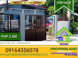 RUSH HOUSE AND LOT FOR SALE IN PANGASINAN