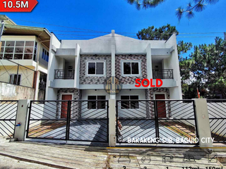 10.5M Brand New Fully Furnished 2 Storey  Duplex Townhouse in Bakakeng Sur Baguio For Sale LSS