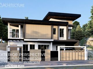 For Sale 30M 2-Storey Contemporary Elegance House and Lot with 2 CG For Sale in Bakakeng Norte Baguio City LSS