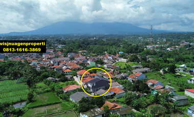 Rumah View Gunung plus Ruang Usaha di Parakan Ciomas Akses Mobil