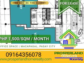 OFFICE SPACE FOR LEASE IN MACAPAGAL, PASAY CITY