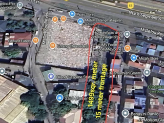 FOR SALE: 1,499 SQM VACANT LOT ALONG NLEX SEGMENT 9 SERVICE ROAD | VALENZUELA