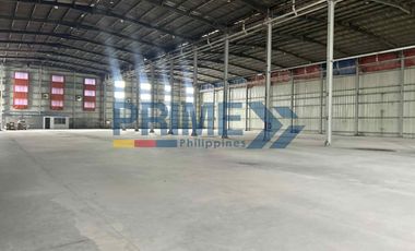 Modern 10,400 SQM High-Cubic Warehouse for Lease in Meycauayan Bulacan featuring Massive Open Yard and Gated Security
