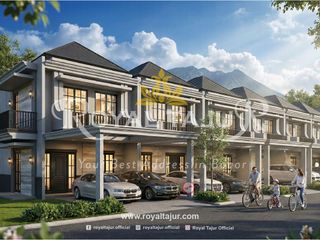 Rumah Bergaya American Style di Tengah Kota Bogor - Free PPN - Tanpa DP - Langsung SHM - Subsidi Biaya KPR