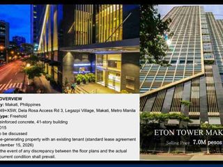 FOR SALE | 1BR CONDO – Eton Tower Makati