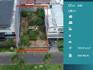 Disewakan Tanah Kavling Row Jalan Lebar di Istana Dieng Malang