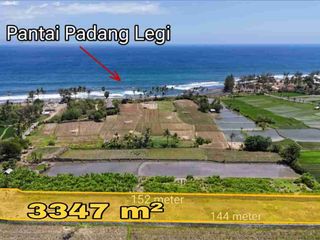 Tanah 250m ke Pantai Padang Legi, View Laut