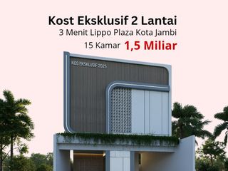 Jual Kost Ekslusif Kota Jambi Dekat Pasar Baru