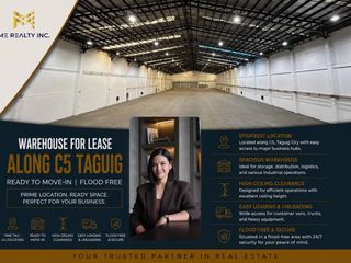 Warehouse for Lease along C5 Taguig Ready to Move-in Flood Free