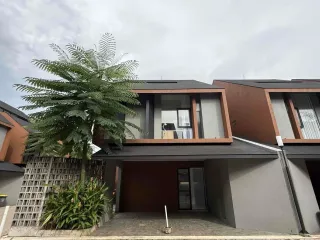 Dijual Rumah di Cinangka Depok Modern 3 Lantai Attic Room di Cluster Eksklusif Dekat Dengan Pintu Tol